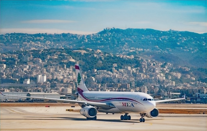 Anreise – Flug nach Beirut